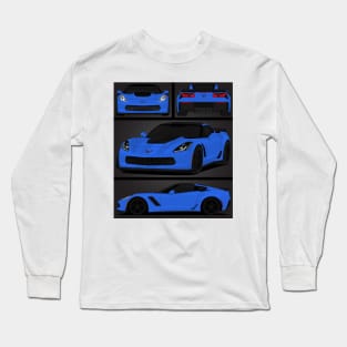 Z06 BLUE Long Sleeve T-Shirt